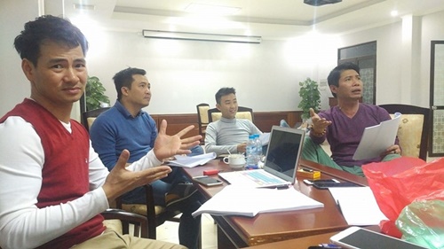 Xuân Bắc hé lộ hậu trường ngày đầu tập Táo Quân 2017 - 15
