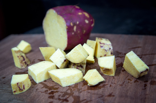 Thanh mát với sườn non hầm đu đủ - 2