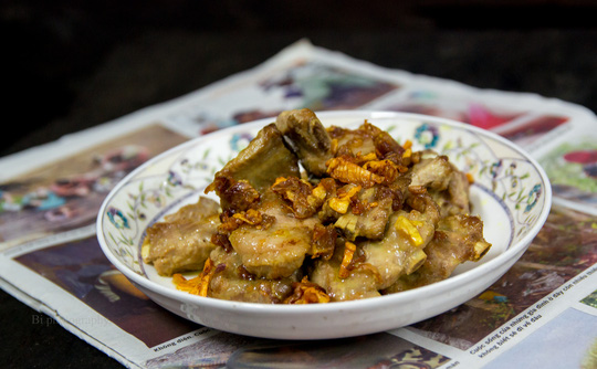 Thanh mát với sườn non hầm đu đủ - 6