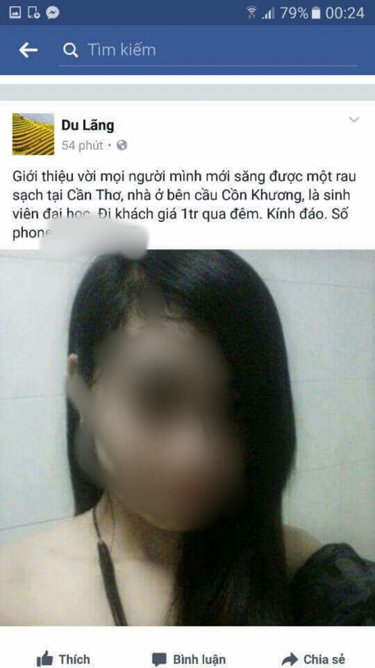 Tung ảnh nữ sinh lên mạng, giới thiệu là gái gọi bị phạt tội gì? Tung ảnh nữ sinh lên mạng, giới thiệu là gái gọi bị phạt tội gì?