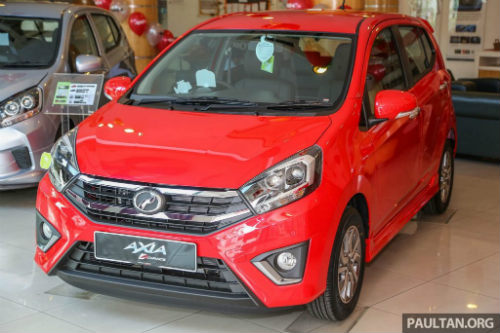 Phát thèm 2017 Perodua Axia giá 126 triệu đồng Phát thèm 2017 Perodua Axia giá 126 triệu đồng