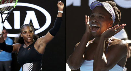 Australian Open ngày 13: Nhà Williams tranh ngôi báu Australian Open ngày 13: Nhà Williams tranh ngôi báu
