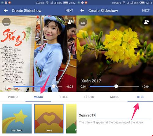 Cách tạo slideshow cực nhanh trên Facebook - 2