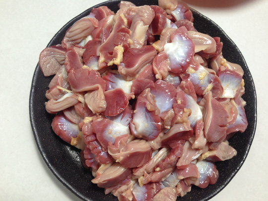 Lòng gà xào mướp ngon