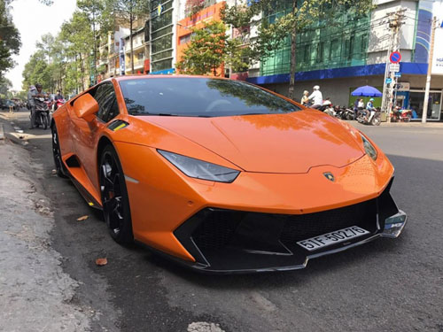 Cận cảnh Lamborghini Huracan LP610-4 độ Novara đầu tiên tại VN - 7