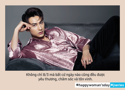 &#39;Hoàng tử&#39; Isaac và dàn sao V-biz chúc mừng fan nữ ngày 8/3 - 1