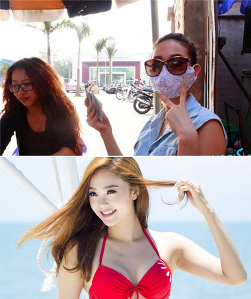 Choáng khi mỹ nhân Việt tháo bỏ khẩu trang - 6