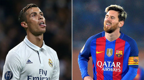 Ông hoàng tiền bạc: Kinh điển Ronaldo - Messi thu nhỏ Ông hoàng tiền bạc: Kinh điển Ronaldo - Messi thu nhỏ