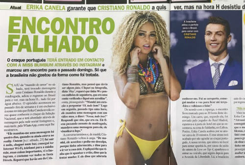 Ronaldo qua mặt bạn gái: Gạ gẫm Hoa khôi vòng 3 "khủng" Ronaldo qua mặt bạn gái: Gạ gẫm Hoa khôi vòng 3 "khủng"