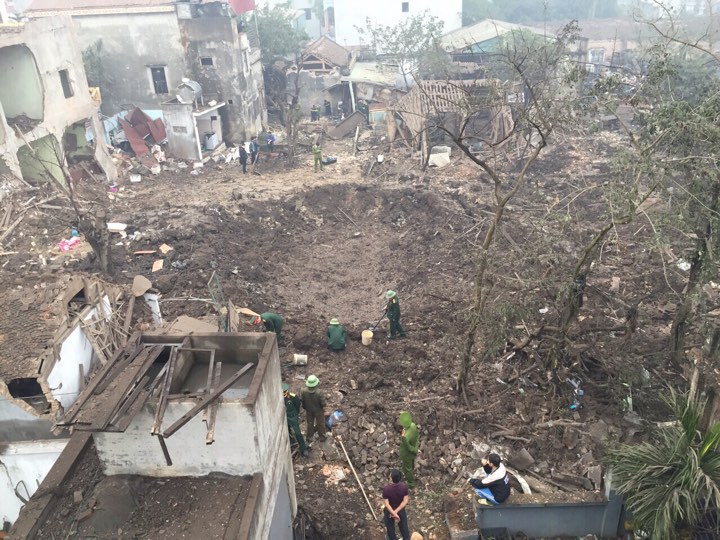 Cảnh tượng tan hoang, nhà đổ nát sau vụ nổ kinh hoàng ở Bắc Ninh - 1