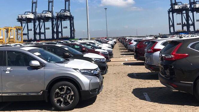 Hàng trăm xe Honda CR-V mới dự kiến bán ra trước Tết Hàng trăm xe Honda CR-V mới dự kiến bán ra trước Tết