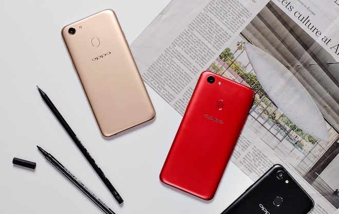 Oppo chốt ngày "lên kệ" cho dòng smartphone F5 sắc đỏ