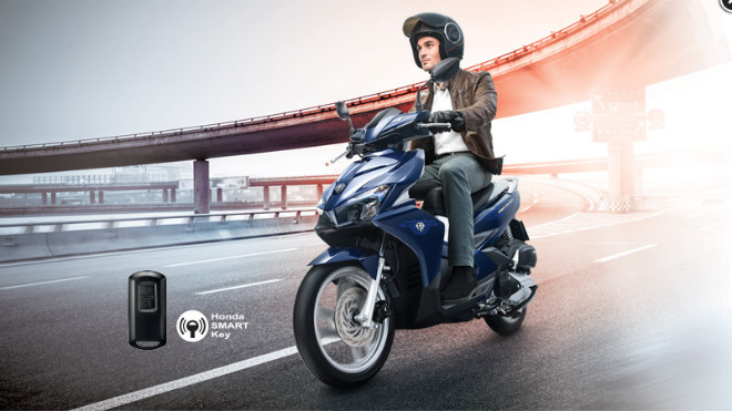 Chi tiết 2018 Honda Air Blade màu mới dạng xanh ngọc Chi tiết 2018 Honda Air Blade màu mới dạng xanh ngọc