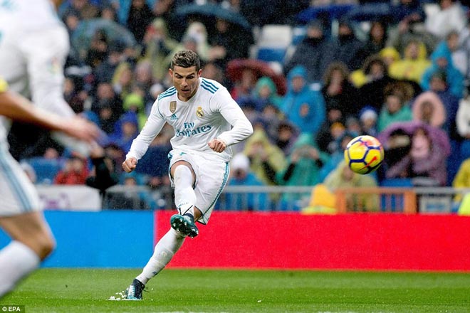 Ronaldo cực đỉnh của "chân gỗ": Kiệt quệ dứt điểm 11 ăn 0 Ronaldo cực đỉnh của "chân gỗ": Kiệt quệ dứt điểm 11 ăn 0