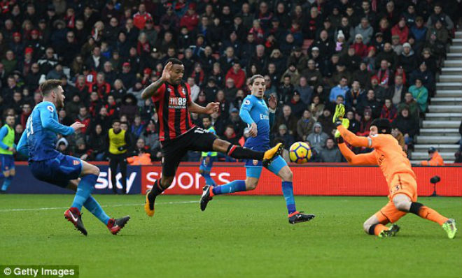 Bournemouth - Arsenal: Màn ngược dòng 283 giây bùng nổ Bournemouth - Arsenal: Màn ngược dòng 283 giây bùng nổ