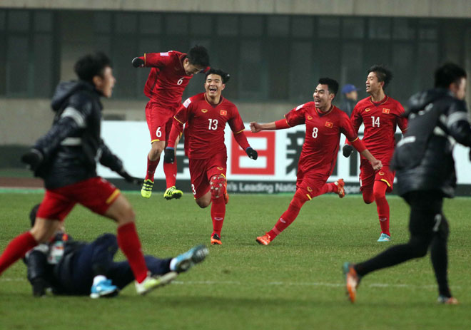 U23 Việt Nam: Hạ toàn "hàng khủng", sáng cửa săn cúp vàng châu Á U23 Việt Nam: Hạ toàn "hàng khủng", sáng cửa săn cúp vàng châu Á