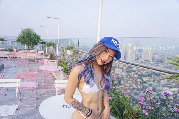 Tuyệt chiêu khoe vòng 3 cong vút của &#34;nữ hoàng phòng gym Hà thành&#34; - 3