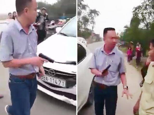Vụ rút súng dọa người sau tai nạn: Phát hiện thêm ”hàng nóng” trên xe Mazda