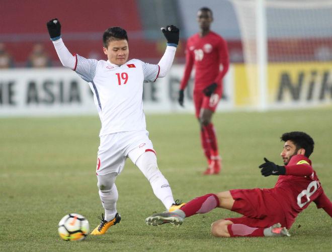 Quang Hải giống Ronaldo đến lạ: U23 Việt Nam mơ vô địch như MU Quang Hải giống Ronaldo đến lạ: U23 Việt Nam mơ vô địch như MU