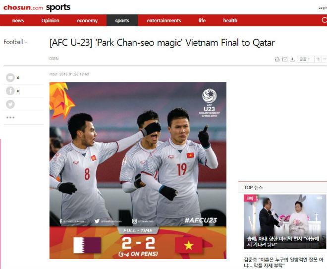 U23 Việt Nam chấn động châu Á: Báo Hàn tự hào "thầy phù thủy" Park Hang Seo - 6