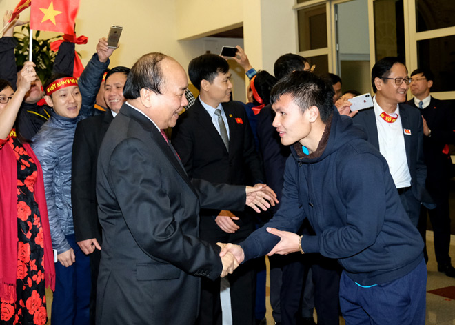 Thủ tướng gặp U23 Việt Nam: 