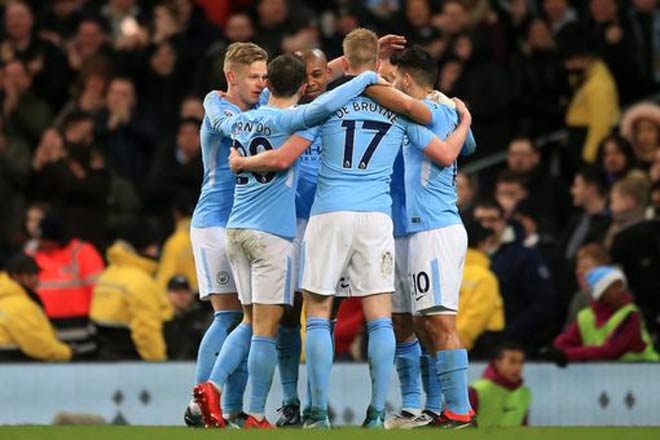 Man City - West Brom: Sức công phá khủng khiếp Man City - West Brom: Sức công phá khủng khiếp