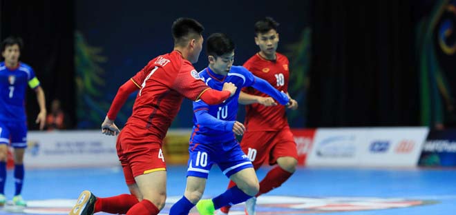 Tuyển futsal Việt Nam - Đài Loan (Trung Quốc): Hẹn Uzbekistan ở tứ kết Tuyển futsal Việt Nam - Đài Loan (Trung Quốc): Hẹn Uzbekistan ở tứ kết