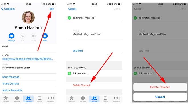 Thủ thuật iOS 11: Cách liên kết hoặc xóa địa chỉ liên hệ trùng lặp trên iPhone - 2