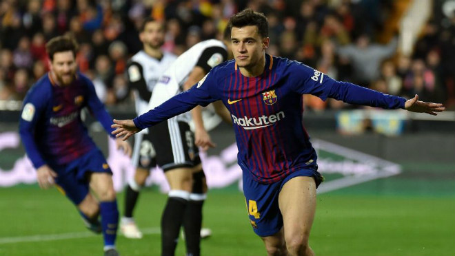 Valencia - Barcelona: "Siêu bom tấn" nhả đạn, tiệm cận thiên đường Valencia - Barcelona: "Siêu bom tấn" nhả đạn, tiệm cận thiên đường