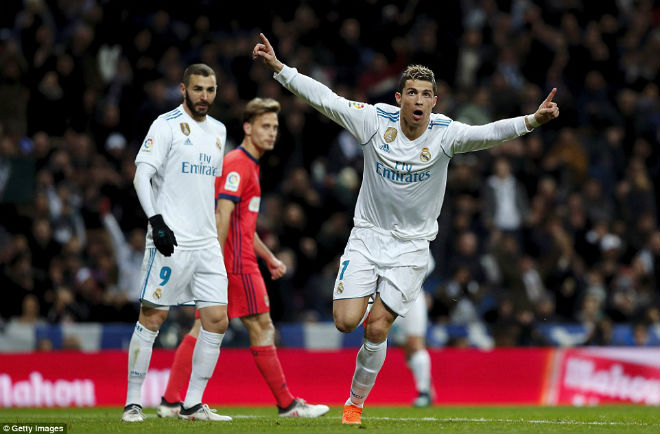Hoàng đế Ronaldo: Bùng nổ "siêu hat-trick", La Liga quỳ rạp Hoàng đế Ronaldo: Bùng nổ "siêu hat-trick", La Liga quỳ rạp