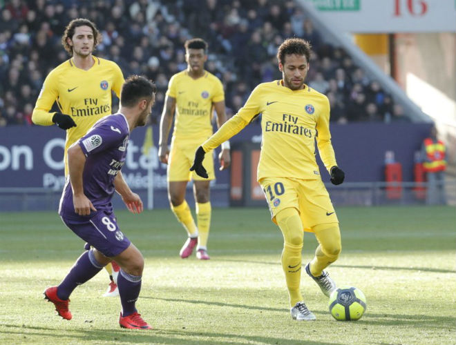 Toulouse - PSG: Đẳng cấp Neymar, solo tuyệt đỉnh Toulouse - PSG: Đẳng cấp Neymar, solo tuyệt đỉnh