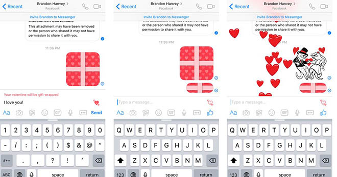 Facebook quảng bá Messenger là nơi hẹn hò cho tình nhân ngày Valentine - 2