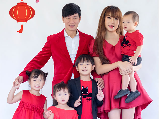 Vợ chồng Lý Hải - Minh Hà chuẩn bị đón Tết trước 1 tháng