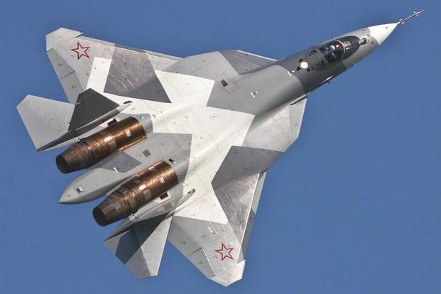 Tiêm kích Su-57 Nga đối đầu F22 Mỹ ở Syria: Ai chiến thắng? - 1