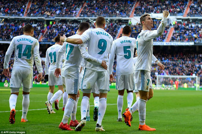 Vua Ronaldo 300 bàn tại Liga: Real thăng hoa, gia nhập "CLB 100" Vua Ronaldo 300 bàn tại Liga: Real thăng hoa, gia nhập "CLB 100"
