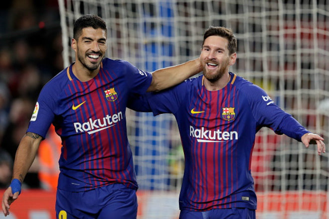“Song tấu” Barca phá lưới hơn 74 CLB: Thầy Ronaldo đòi treo giò Messi “Song tấu” Barca phá lưới hơn 74 CLB: Thầy Ronaldo đòi treo giò Messi