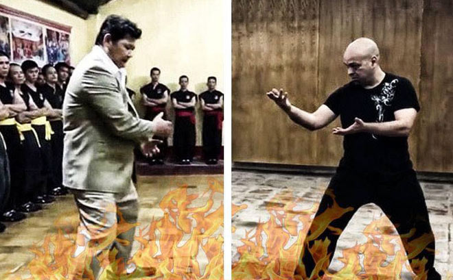 Vắng Pierre Flores, chưởng môn Huỳnh Tuấn Kiệt lại diễn "võ điện giật" Vắng Pierre Flores, chưởng môn Huỳnh Tuấn Kiệt lại diễn "võ điện giật"