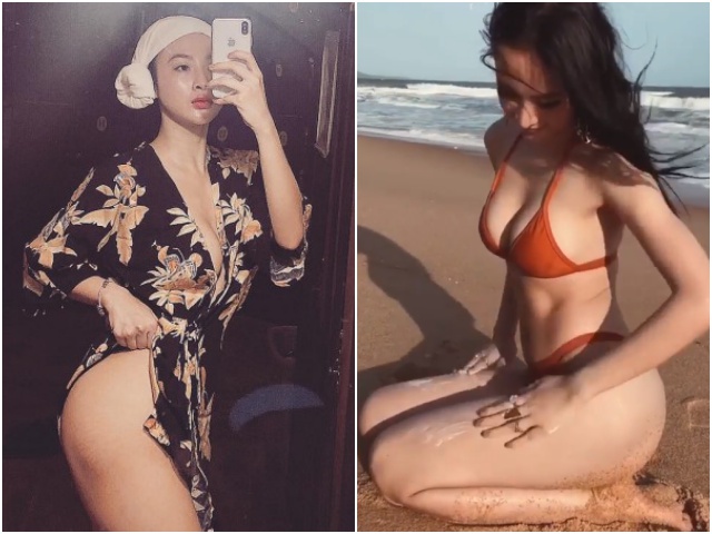 "Angela Phương Trinh tập gym hay cố tình khoe vòng 3 đồ sộ?" "Angela Phương Trinh tập gym hay cố tình khoe vòng 3 đồ sộ?"