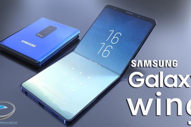 "Choáng" Samsung Galaxy Wing màn hình 7 inch 4K, gập lại được "Choáng" Samsung Galaxy Wing màn hình 7 inch 4K, gập lại được