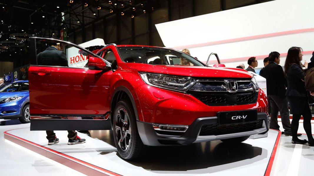 Đã mắt với Honda CR-V 2018 màu đỏ ấn tượng tại Geneva - 1