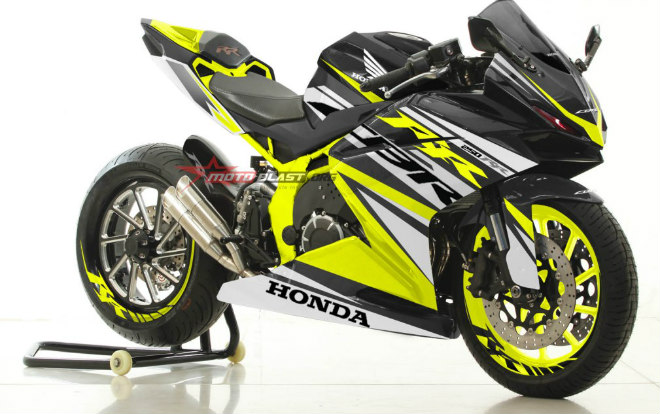 Hình dung trước Honda CB250RR độ muôn màu sắc - 4