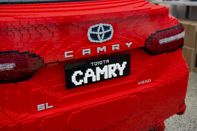 Chiêm ngưỡng mô hình Lego Toyota Camry - 3