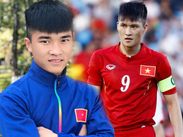 Đội trưởng U19 SLNA “gây bão” vì quá giống Công Vinh