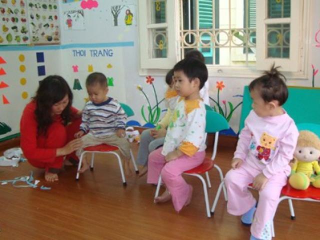 Sắp nâng số trẻ trong nhóm, lớp mẫu giáo tư thục lên 70 trẻ?