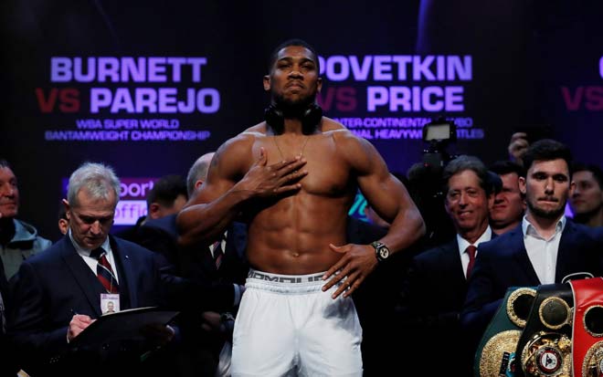 Tin nóng võ thuật 31/3: Phát sốt với đại chiến boxing Joshua - Parker Tin nóng võ thuật 31/3: Phát sốt với đại chiến boxing Joshua - Parker