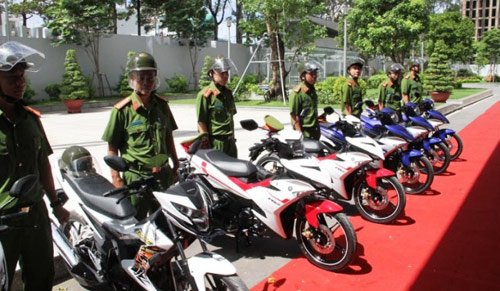 Trang bị 100 mô tô đặc chủng cho CA bắt cướp ở Sài Gòn Trang bị 100 mô tô đặc chủng cho CA bắt cướp ở Sài Gòn