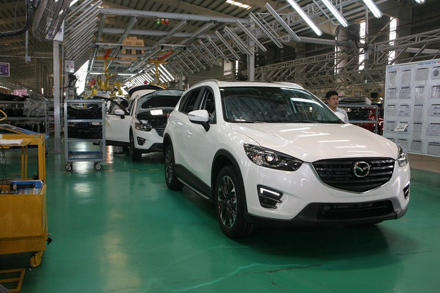 Việt Nam sẽ thành trung tâm xuất khẩu xe Mazda Việt Nam sẽ thành trung tâm xuất khẩu xe Mazda