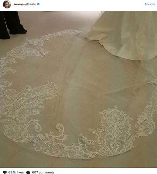 Tin thể thao 4/4: Sắp lên xe hoa, Serena lộ váy cưới Tin thể thao 4/4: Sắp lên xe hoa, Serena lộ váy cưới