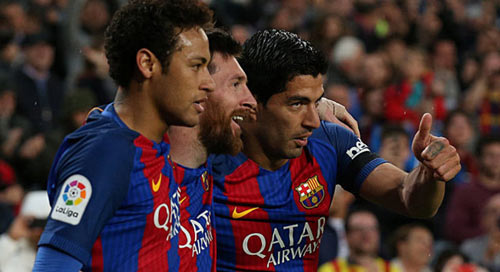 Vượt Messi, Neymar là "viên đạn bạc" của Barca Vượt Messi, Neymar là "viên đạn bạc" của Barca
