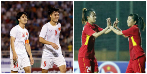 "Hot girl" ĐT nữ Việt Nam 19 bàn/2 trận: Công Phượng có theo kịp? "Hot girl" ĐT nữ Việt Nam 19 bàn/2 trận: Công Phượng có theo kịp?